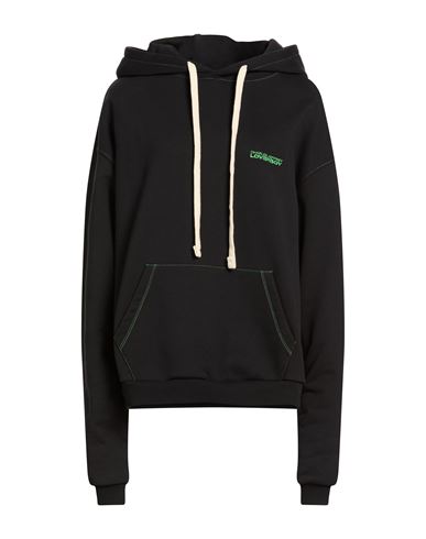 Charles Jeffrey Loverboy Woman Sweatshirt Black Size L Organic Cotton