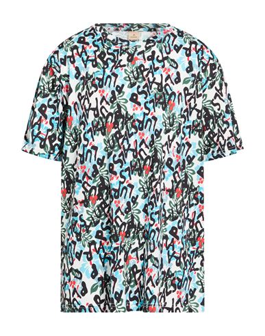 Peuterey Man T-shirt White Size Xl Cotton In Multi