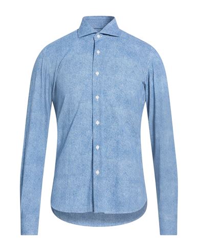 ORIAN Hemd Herren Blau 39 Herren