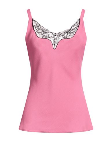 Boutique Moschino Woman Top Antique Rose Size 6 Lyocell, Viscose, Wool, Polyamide In Multi