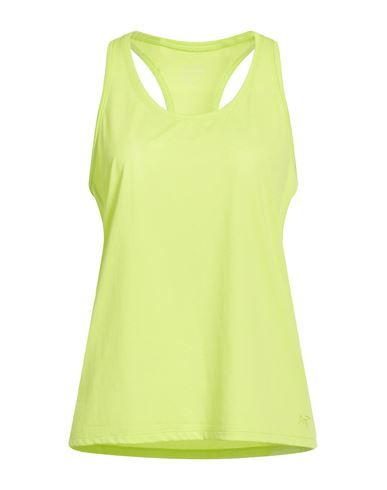Arc'teryx Woman Tank Top Lime Green Size Xl Polyester