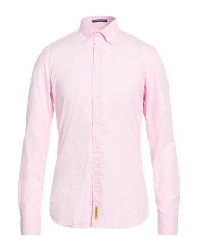 B.d.baggies B. D.baggies Man Shirt Light Pink Size M Cotton In Pink