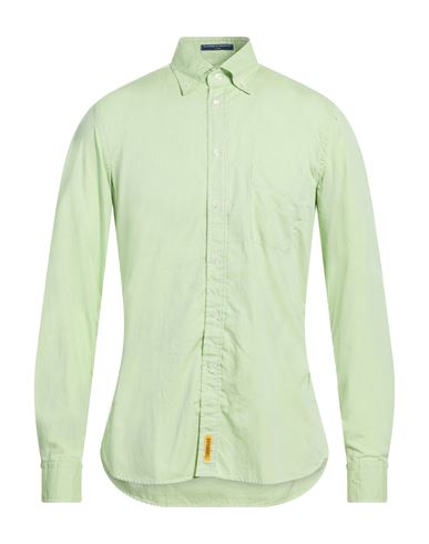 B.d.baggies B. D.baggies Man Shirt Light Green Size Xxl Cotton