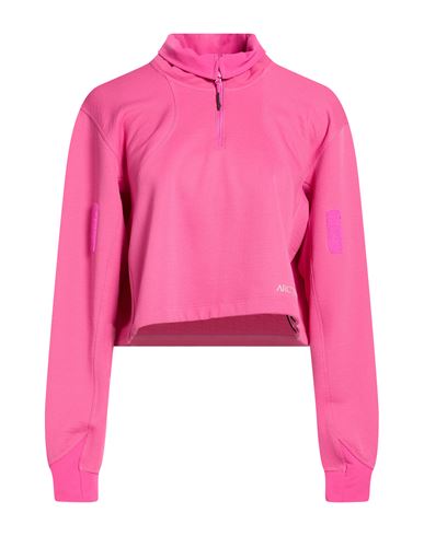 Arc'teryx Woman Sweatshirt Magenta Size Xl Polyester, Elastane In Pink
