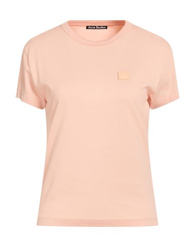 Acne Studios Woman T-shirt Pink Size M Cotton