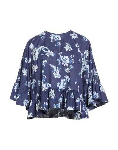 Merlette Woman Top Blue Size L Pima Cotton