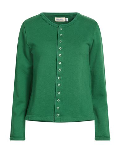 Beams Boy Woman Sweatshirt Green Size 2 Cotton