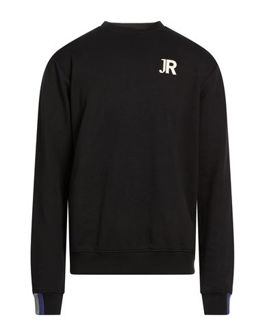John Richmond Man Sweatshirt Black Size Xxl Cotton, Polyester
