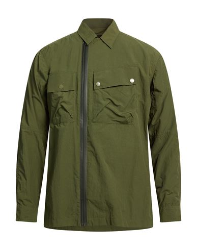 Maharishi Man Shirt Military Green Size L Recycled Nylon