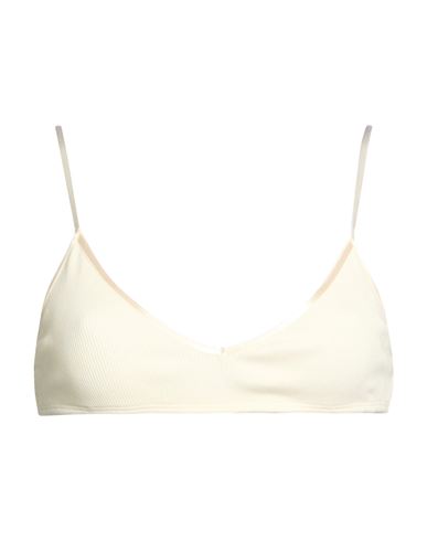Donni . Woman Top Cream Size Xs Cotton, Modal, Elastane In White