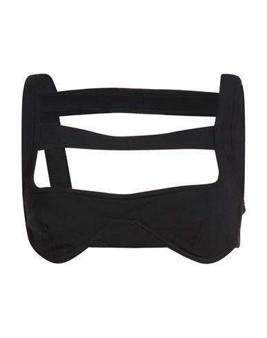 Jean Paul Gaultier Woman Top Black Size L Viscose, Polyamide, Elastane