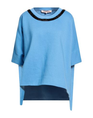 Connor & Blake Woman Sweatshirt Light Blue Size M Cotton