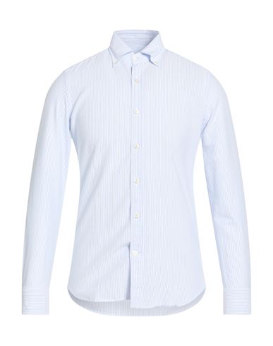 Ghirardelli Man Shirt Sky Blue Size 16 Cotton