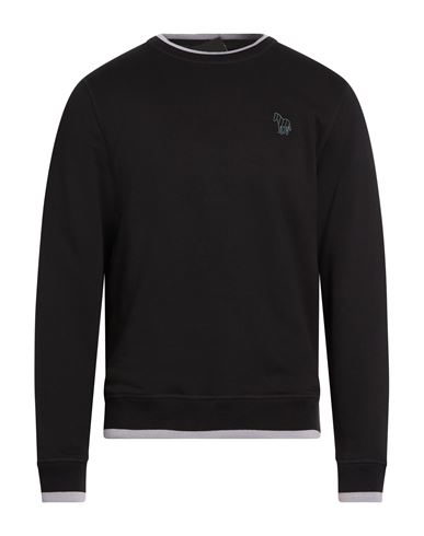 Ps By Paul Smith Ps Paul Smith Man Sweatshirt Black Size M Organic Cotton