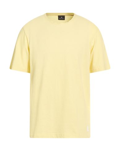 Ps By Paul Smith Ps Paul Smith Man T-shirt Pastel Yellow Size M Organic Cotton