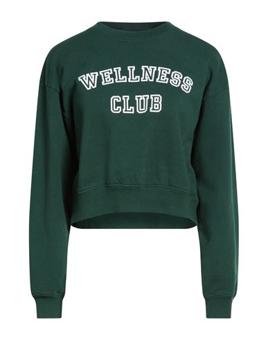 Sporty And Rich Sporty & Rich Woman Sweatshirt Dark Green Size L Cotton