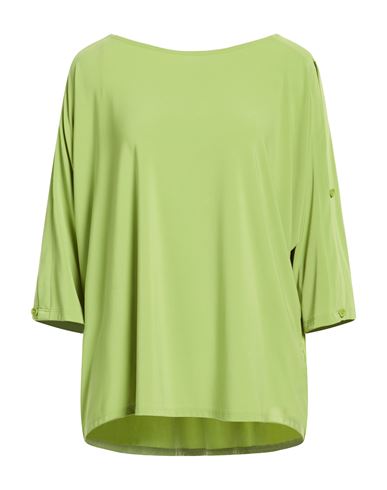 Joseph Ribkoff Woman Top Lime Green Size 16 Polyester, Elastane
