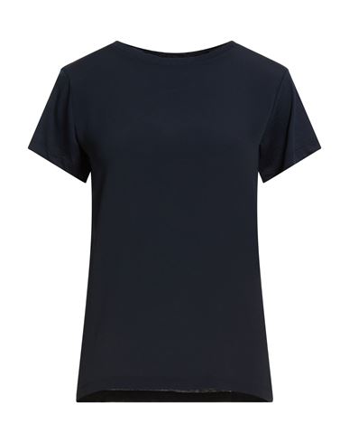 Seventy Venezia Woman Top Midnight Blue Size Xs Cotton, Modal, Acetate, Silk