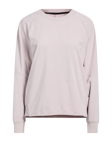 On Woman Sweatshirt Light Brown Size M Recycled Polyester, Cott, Elastane In Neutral