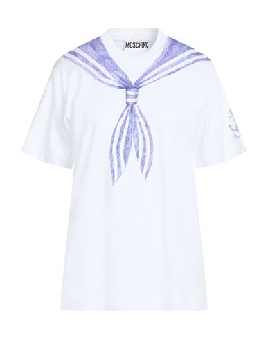 Moschino Couture Woman T-shirt White Size Xs Cotton