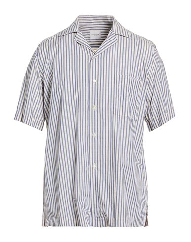 Bagutta Man Shirt Azure Size M Cotton In Blue