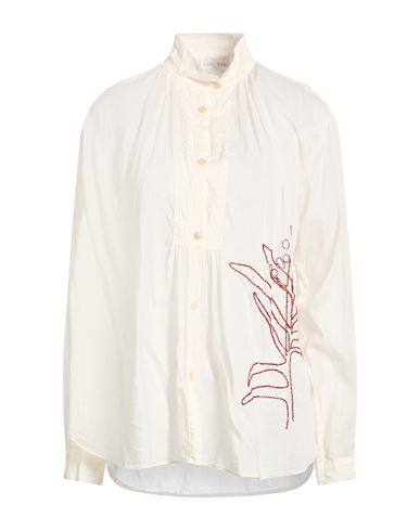 Forte Forte Forte_forte Woman Shirt Ivory Size 1 Cotton, Silk In White