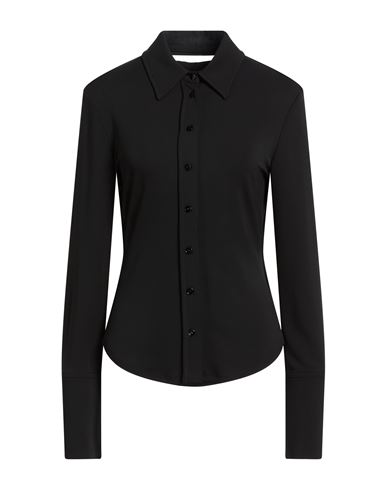 Sportmax Woman Shirt Black Size Xl Viscose, Elastane