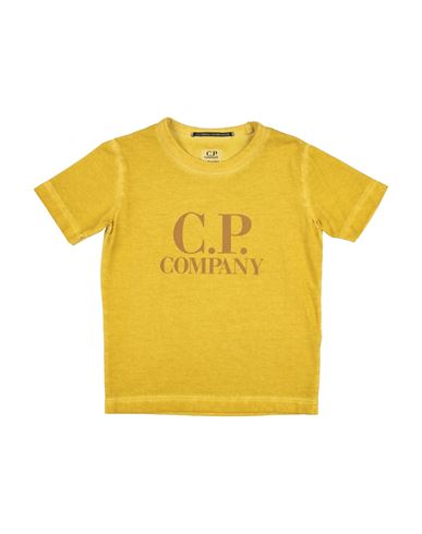 C.p. Company Undersixteen Babies' C. P. Company Undersixteen Toddler Boy T-shirt Mustard Size 6 Cotton In Yellow