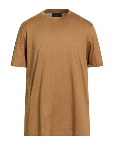 Liu •jo Man Man T-shirt Camel Size Xl Cotton In Brown