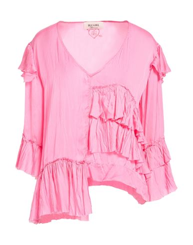 Blugirl Woman Top Pink Size 6 Viscose