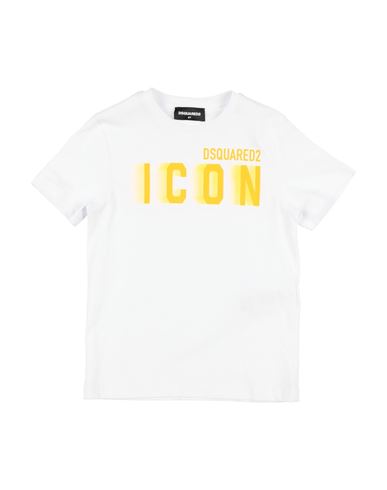Dsquared2 Babies'  Toddler Boy T-shirt White Size 6 Cotton