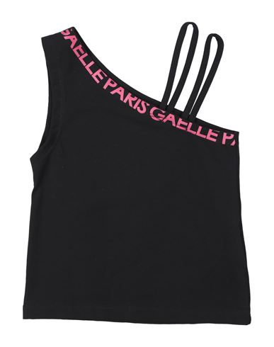 Gaelle Paris Babies' Gaëlle Paris Toddler Girl Top Black Size 6 Cotton, Elastane