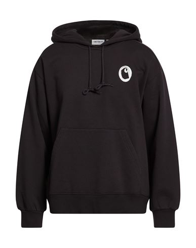 Carhartt Man Sweatshirt Black Size M Cotton, Polyester, Elastane