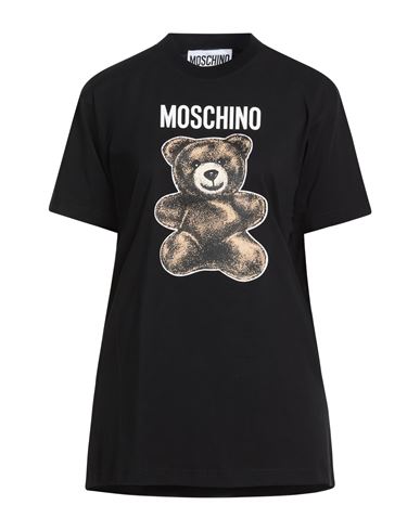 Moschino Couture Woman T-shirt Black Size L Cotton