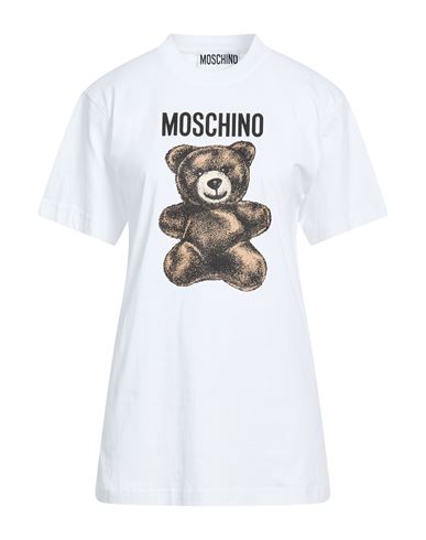 Moschino Couture Woman T-shirt White Size L Cotton