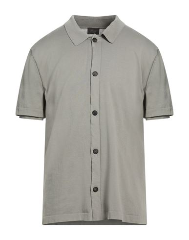 Brioni Man Sweater Grey Size 44 Cotton In Gray
