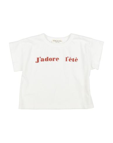 Babe And Tess Babies' Babe & Tess Toddler Boy T-shirt White Size 3 Cotton