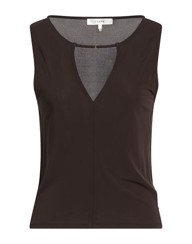 Top Mujer Marrón chocolate L,M,S Mujer