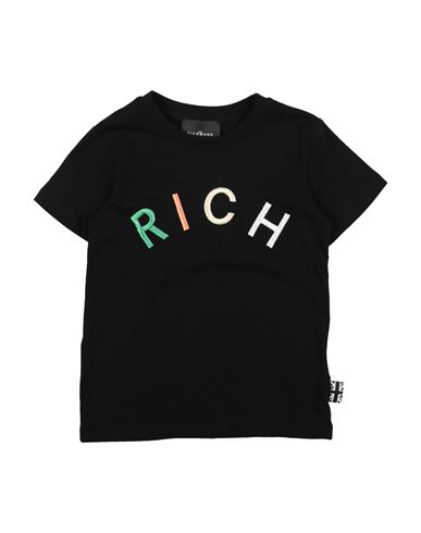 John Richmond Babies'  Toddler Boy T-shirt Black Size 6 Cotton