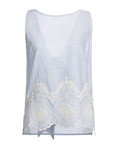 Front Street 8 Woman Top Blue Size S Cotton