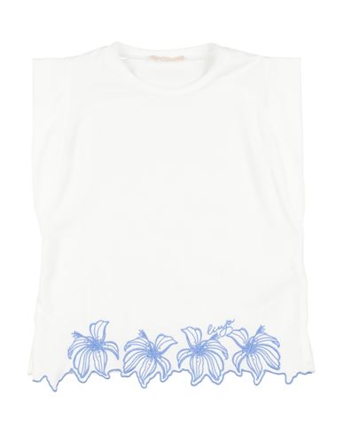 Liu •jo Babies'  Better Toddler Girl T-shirt White Size 5 Cotton