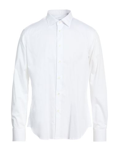 Agho Man Shirt White Size 17 ½ Cotton