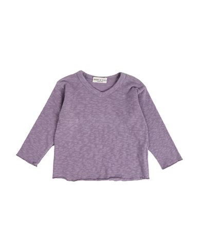 Babe And Tess Babe & Tess Newborn Girl Sweater Lilac Size 3 Cotton, Elastane In Purple