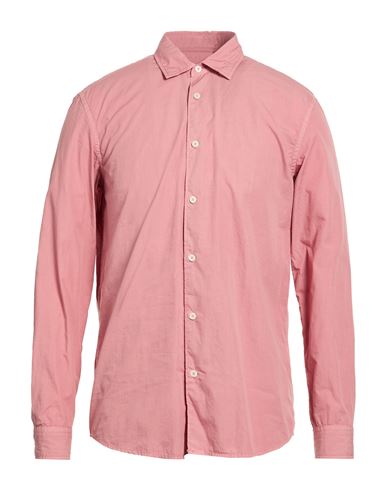 Altea Man Shirt Antique Rose Size L Cotton In Pink