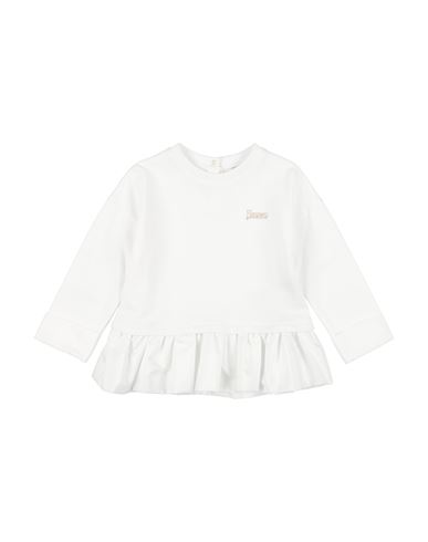Herno Babies'  Toddler Girl Sweatshirt White Size 4 Cotton, Polyester, Polyamide