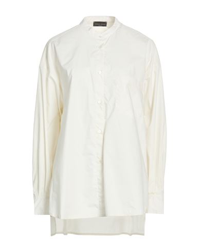 Roberto Collina Woman Shirt Ivory Size S Cotton In White
