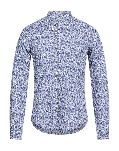 At.p.co At. P.co Man Shirt Blue Size 15 ½ Cotton