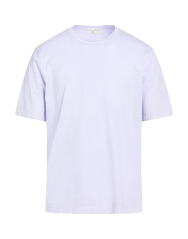 Filippo De Laurentiis Man T-shirt Lilac Size 44 Cotton In Purple