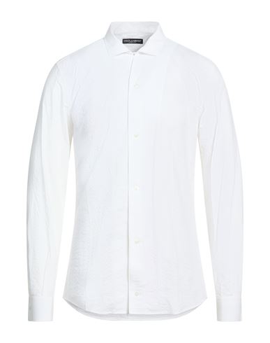 Dolce&Gabbana Camisa Hombre Blanco 40 Hombre