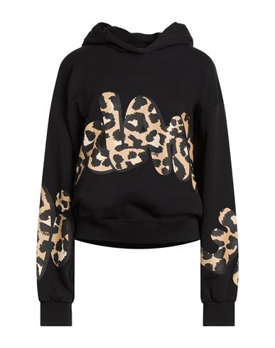 Disclaimer Woman Sweatshirt Black Size M Cotton